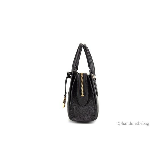 NEW Michael Kors Valerie Small East West Satchel Black Leather Crossbody Bag - Picture 9 of 12